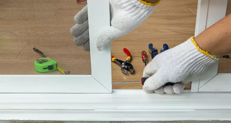 Sliding Glass Door Off Rails Repair in Land O' Lakes, FL