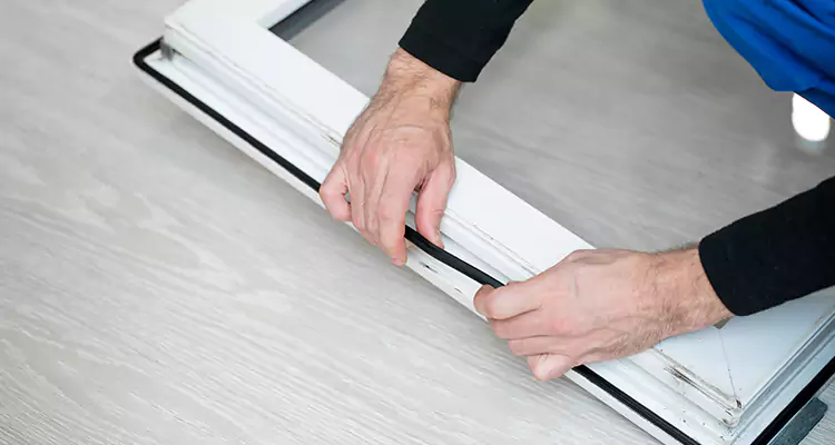 Garage Door Trim Seal Repair in Land O' Lakes, FL